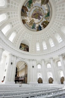 Interior view, St Blasien Cathedral, St. Blasien, Black Forest, Southern Black Forest,