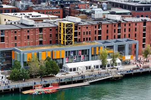 Children's Museum, Boston Children's Museum, Fort Point Channel, kayaks, Seaport District, Boston,