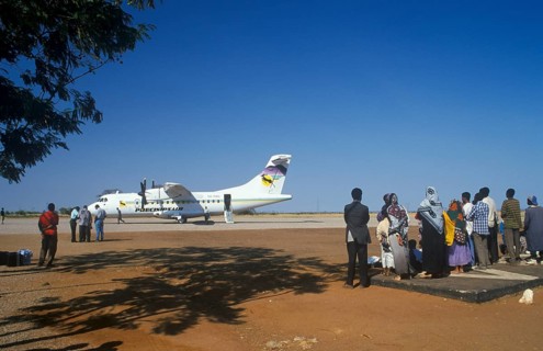 Shinyanga airport, Tanzania, Africa, June 2000, vintage, retro, old, historic