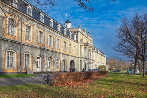 Electoral Palace during Christmas time in Bonn, Germany