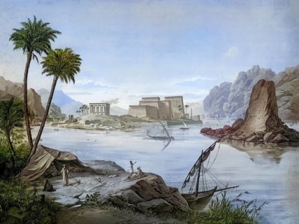 The Temple of Isis on Philae is an important ancient Egyptian archaeological site located today on