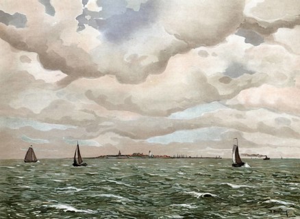 Urk, former island, which is now the oldest and smallest municipality in the Dutch province of