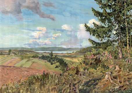 Valdai Hills, Waldai Heights is a plateau up to 347 m high in the European part of Russia,