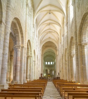 Abbey of Fleury (Benedictines), Saint-Benoît-sur-Loire, Département Loiret, France