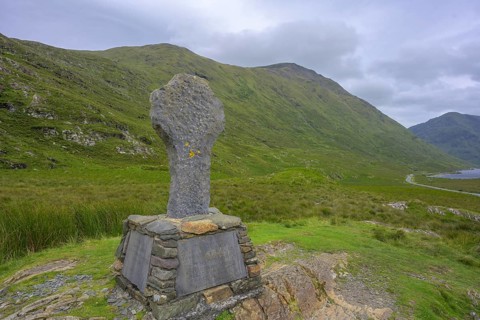 Doolough Valley Famine Memorial, Kilgeever, Co. Mayo, Ireland