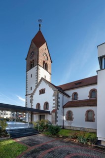 St. Ottokirche, Lauf an der Pegnitz, built around 1900, conversion 1970 to 1971, Ottogasse 5,