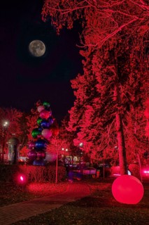 Krasnodar before the New Year. Russia