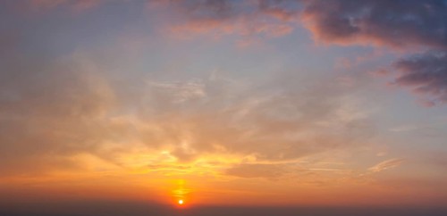 Beautiful dramatic scenic sunset sky background