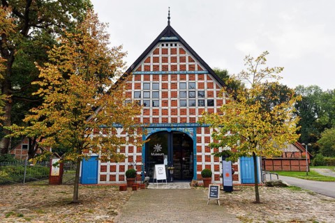 Hallenhaus, Rundling Museum, open-air museum in Rundlingsdorf Lübeln, Rundling settlement,