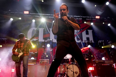 Tim Sult, guitarist and Neil Fallon, singer of Clutch, live on UK & European Tour 2025 at Huxleys