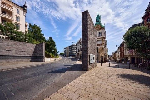 Memorial to the Murdered Wiesbaden Jews, Memorial, Historic Event, Pedestrian Zone, Historic