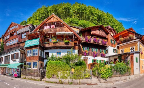 A, Hallstatt, Pano, HDR