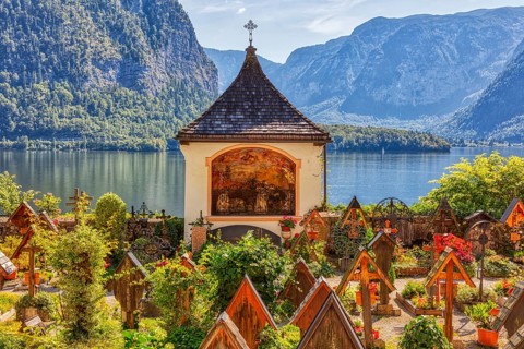 A, Hallstatt, hdr