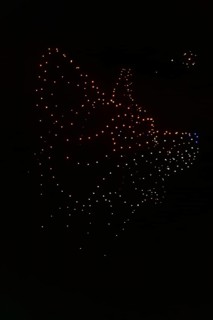 D, drone show