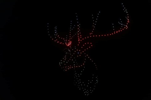 D, drone show