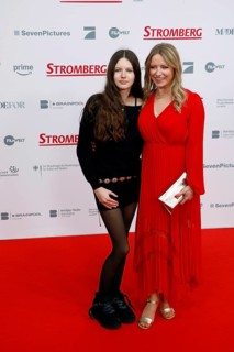 Diana Stähly and her daughter Mila Wolter at the world premiere of Stromberg - Everything again as