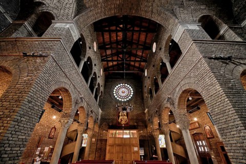 St. Anthony of Padua Catholic Church, Central nave, Constanta, Romania