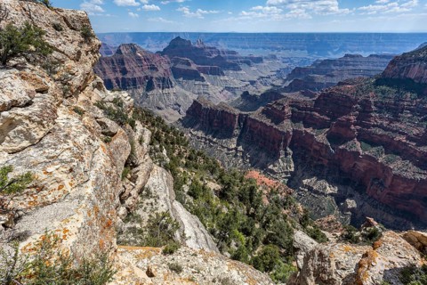 North Rim of the Grand Canyon in Northern Arizona, USA