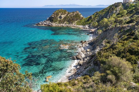 Korasida beach, Euboea or Evia island, Greece