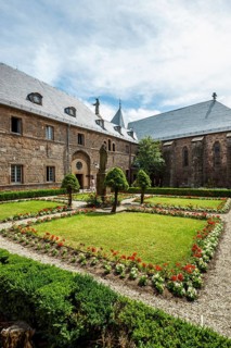 Mont Sainte-Odile Abbey, Ottrott, Bas-Rhin, Alsace, France
