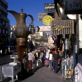 Street scene, Souk, Amman, Jordan
