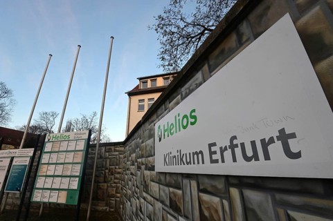 Access to Helios Clinic Erfurt on Nordhäuser Straße