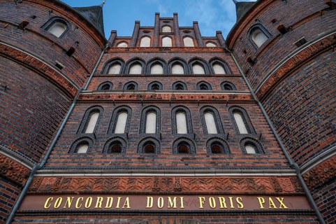 Concodia Domini Fotris Pax: The harmony of the Lord, the peace of the father, a saying at the