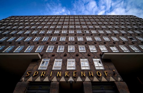 Sprinkenhof, Kontorhaus, façade, brick expressionism, Kontorhausviertel, Free and Hanseatic City of