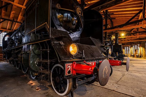 Legendary French Locomotive La France, Operating Number 231.K 22, Railway Museum, Augsburg Railway