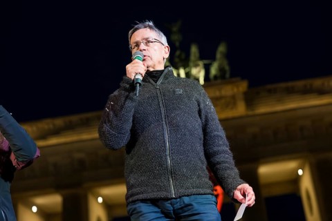 Stefan Rahmstorf (climate researcher at the Potsdam Institute for Climate Impact Research) speaks