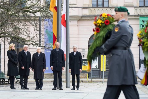 Julia Klöckner (President of the German Bundestag), Frank-Walter Steinmeier (Federal President), H