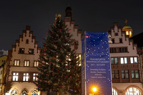 The Frankfurt Christmas Market will take place from 24.11.2025 to 22.12.2025 at several locations