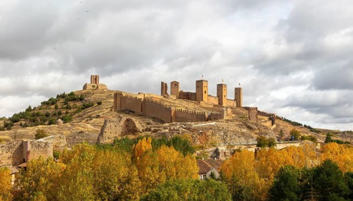 Castle of Molina de Aragón, Guadalajara province, Castile-La Mancha, Spain