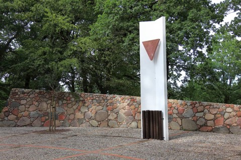 Cap Arcona Memorial on the island of Poel. The memorial commemorates the victims of the sinking of