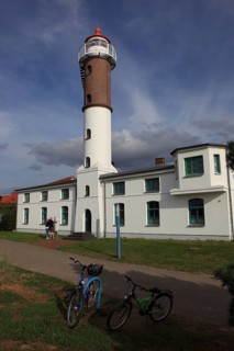 Timmendorf lighthouse on the island of Poel on the Baltic Sea, Northwest Mecklenburg district,