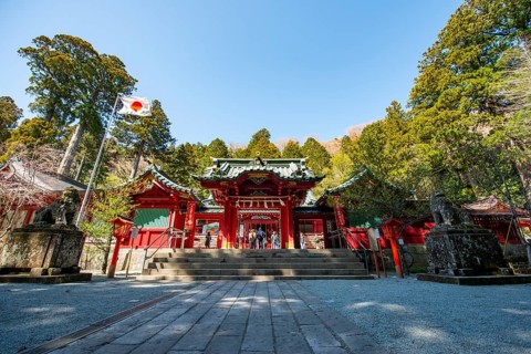 Shinto Shrine, Hakone Shrine, Hakone, Japan