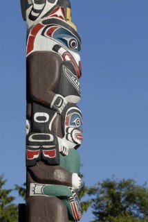 Totem, Totem Pole, Stanley Park, Vancouver, British Columbia, Canada
