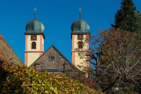 Monastery Church, St. Märgen, Southern Black Forest, Black Forest, Baden-Württemberg, Germany