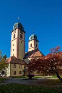 Monastery Church, St. Märgen, Southern Black Forest, Black Forest, Baden-Württemberg, Germany