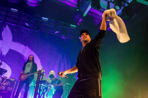 Carlito (Carlos Charlemoine), singer of Irie Révoltés live on Irieunion - Le Re-Tour pour une