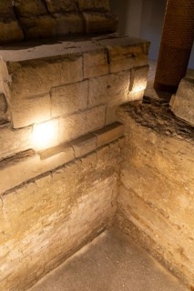 Museo del Puerto museum, Roman port archaeological remains, Zaragoza, Aragon, Spain