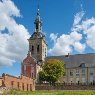 John the Evangelist church at 12th century Park Abbey, Abdij van Park, Premonstratensian abbey at