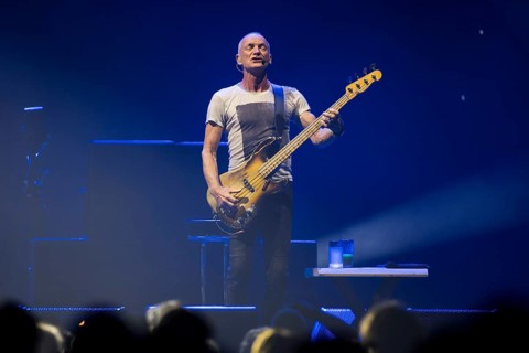 Sting (real name: Gordon Matthew Thomas Sumner, CBE) live on Sting 3.0 tour at Berlin's Uber Arena
