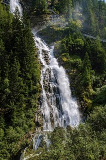 The Stuiben Falls between Umhausen and Niederthai in the Middle Ötztal, Tyrol, Austria