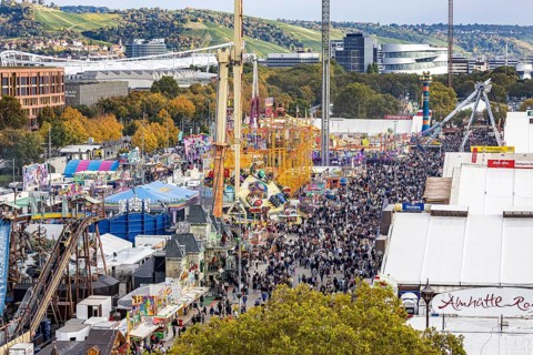 The 178th Cannstatter Volksfest on the Wasen attracted 4.2 million visitors. The Wasenrummel is one