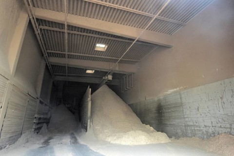 Pellet production at the Enegie-Mann company in the Westerwald