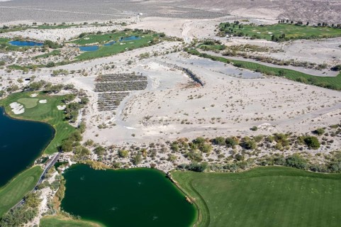 Coyote Ssprings - The Coyote Springs golf course in the Nevada desert. The Jack Nicklaus-designed