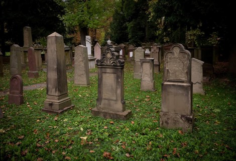 Gravestones, grave, graves, Israelite, Jewish cemetery, Hoppenlauf cemetery, oldest preserved