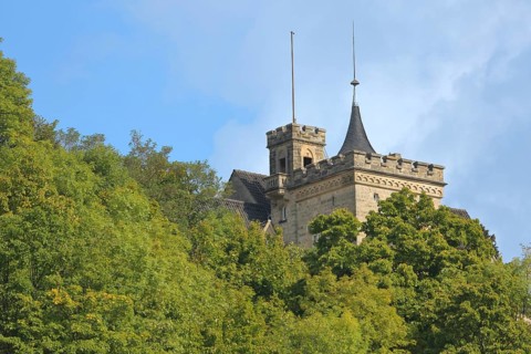 Corps Rhenania, Corporations House, Villa, Tübingen, Neckartal, Baden-Württemberg, Germany
