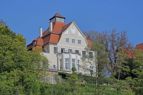 Prussia House, Borussia, Corporation House, Villa, Tübingen, Neckar Valley, Baden-Württemberg,